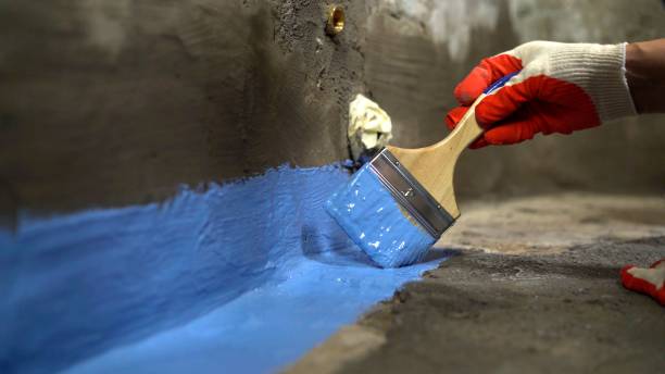 SJ Waterproofing Pros commercial waterproofing team near Merchantville, NJ